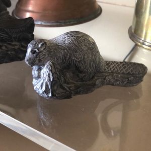 Indigenous Beaver Sculpture